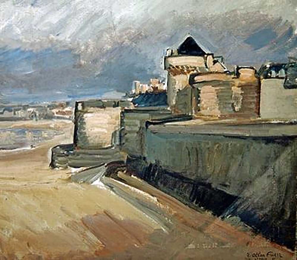 View of Saint-Malo, 1935 à Emile Othon Friesz