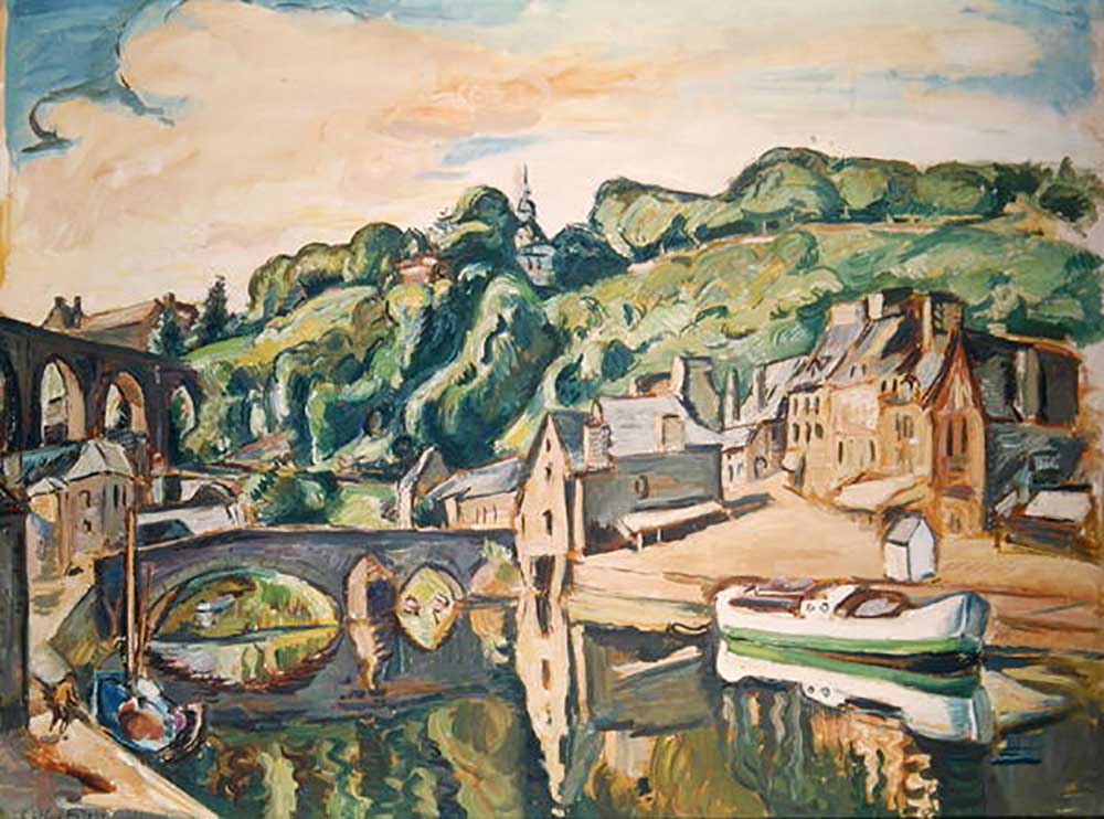 View of Dinan à Emile Othon Friesz