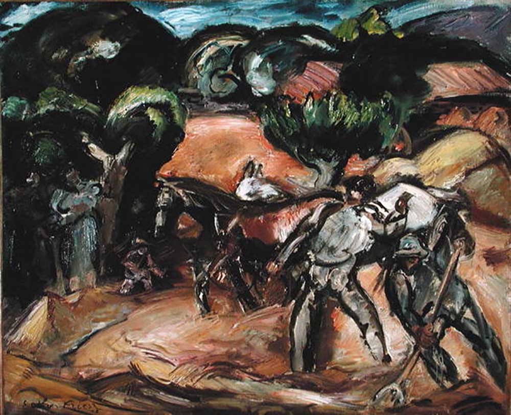 Farming Scene, 1926 à Emile Othon Friesz