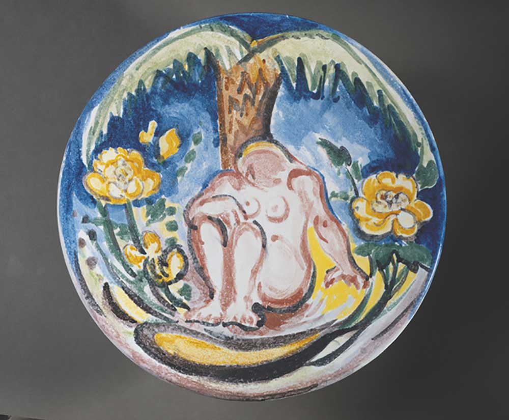 Plate, 1907-09 (ceramic) à Emile Othon Friesz