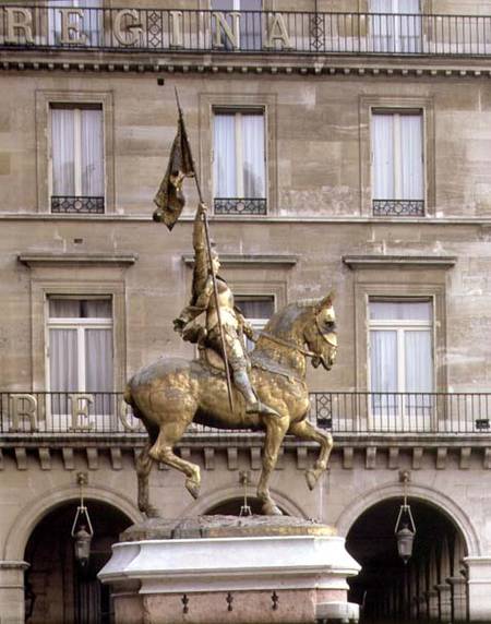 Equestrian statue of Joan of Arc (1412-31) à Emmanuel Fremiet