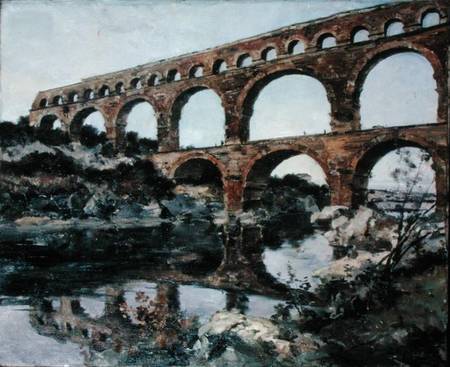 Pont du Gard à Emmanuel Lansyer
