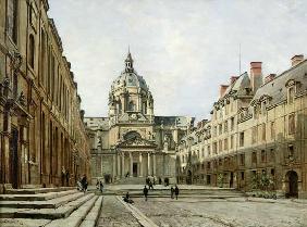 La cour de l'ancienne Sorbonne