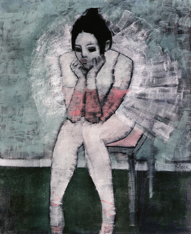 Tutu (oil on canvas)  à Endre  Roder