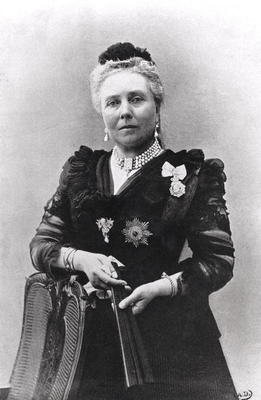 Empress Victoria (1840-1901) (b/w photo) à Photographe anglais, (19ème siècle)
