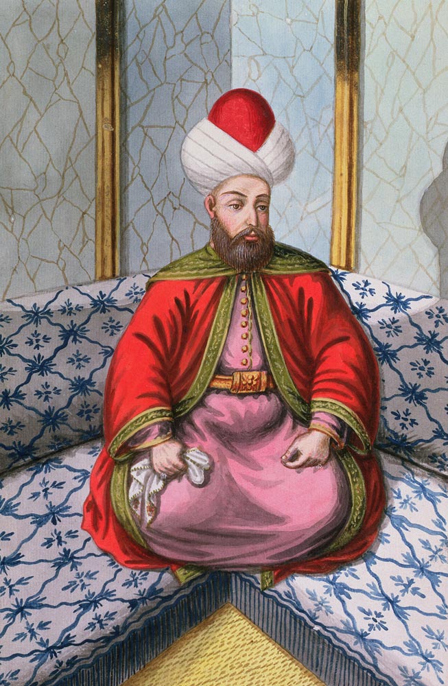 Orkhan (1288-1359), Sultan 1326-59, from 'A Series of Portraits of the Emperors of Turkey' à École anglaise de peinture