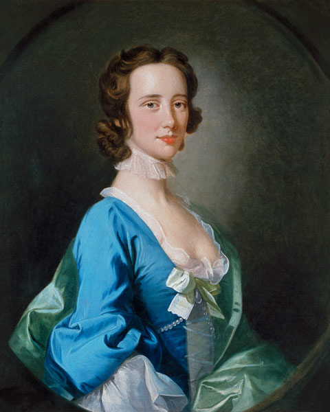 Portrait of a Lady à École anglaise de peinture