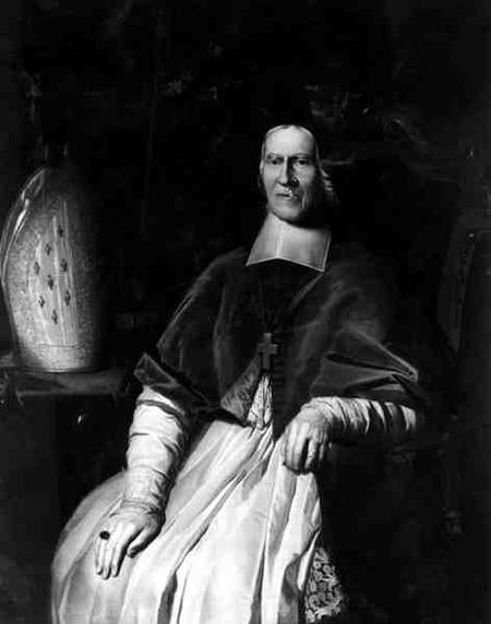 Bishop Bonaventure Giffard (1642-1734) à École anglaise de peinture
