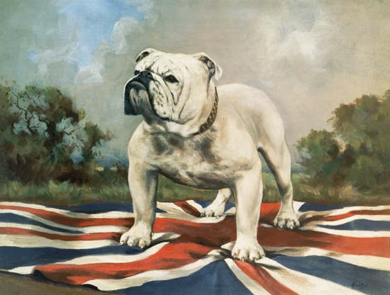 British Bulldog à École anglaise de peinture