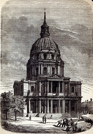 Church of the Invalides, containing the Tomb of Napoleon, Paris à École anglaise de peinture