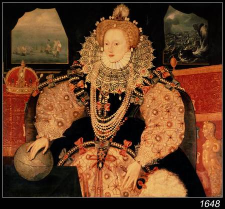 Elizabeth I, Armada portrait à École anglaise de peinture