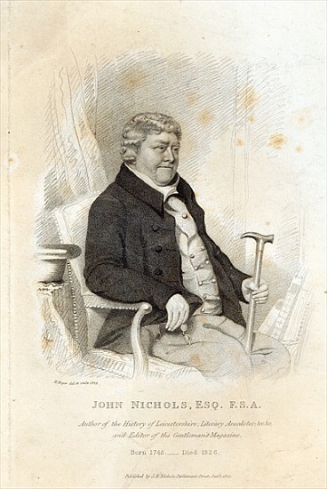 John Nichols; engraved by H. Meyer à École anglaise de peinture