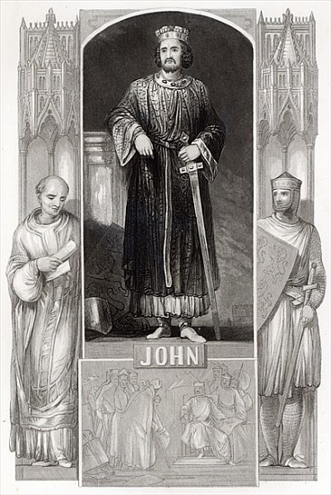 King John à École anglaise de peinture