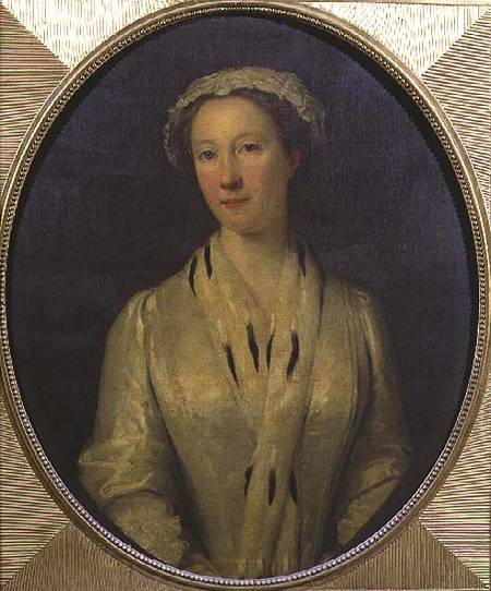 Lady Mary FitzHerbert, nee Cromwell, daughter of the Earl of Ardglass à École anglaise de peinture
