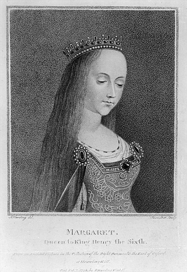 Margaret of Anjou, after an Ancient Picture in the Collection of the Right Honourable the Earl of Ox à École anglaise de peinture