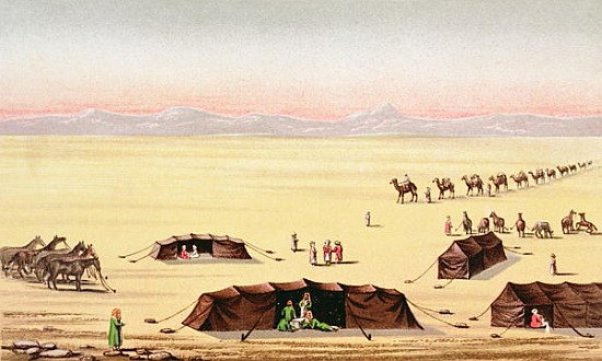 Our Desert Camp à École anglaise de peinture
