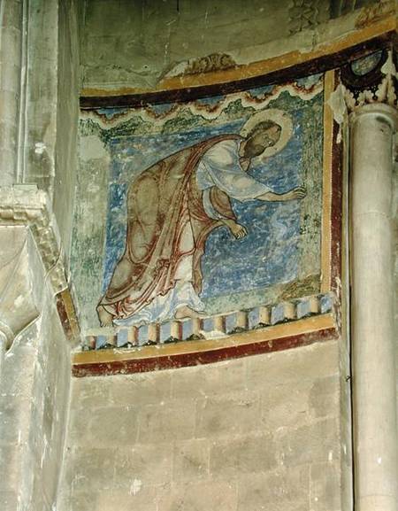 St. Paul and the Viper, in St. Anselm's Chapel à École anglaise de peinture
