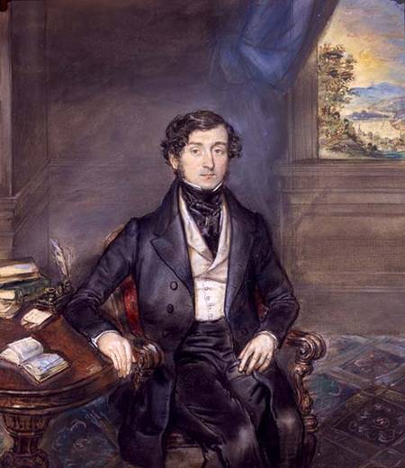 Portrait of a Gentleman in an Interior à École anglaise de peinture