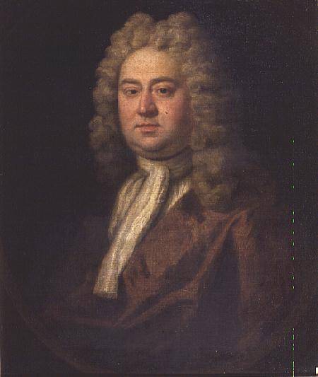 Portrait of a Gentleman (said to be George Frederick Handel) à École anglaise de peinture
