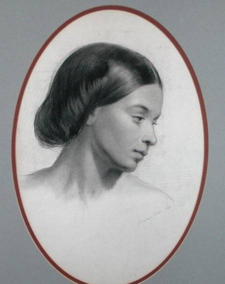 Portrait of a Girl à École anglaise de peinture