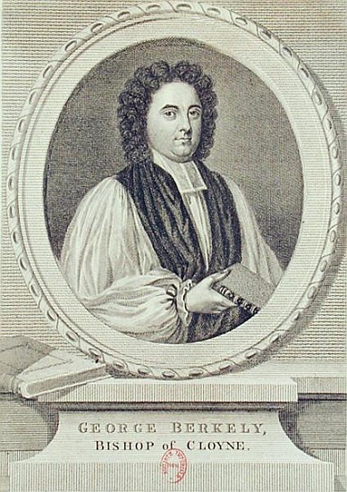 Portrait of George Berkeley (1685-1753) Bishop of Cloyne; engraved by Thomas Cook (1744-1818) c.1781 à École anglaise de peinture