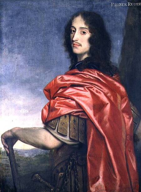 Portrait of Prince Rupert (1619-82) à École anglaise de peinture