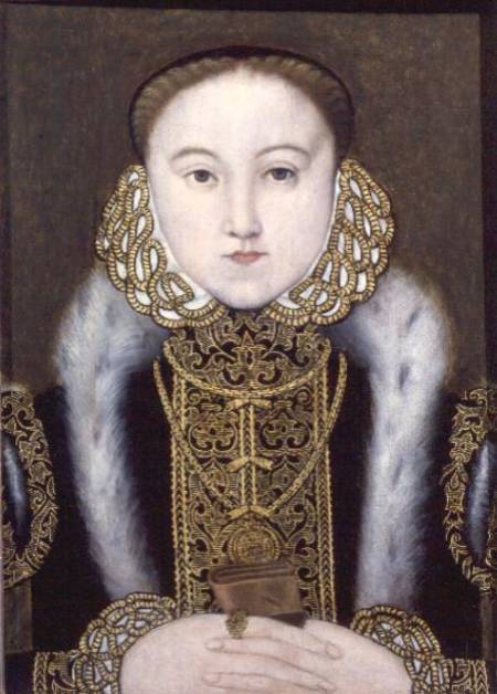 Portrait of Queen Elizabeth I à École anglaise de peinture