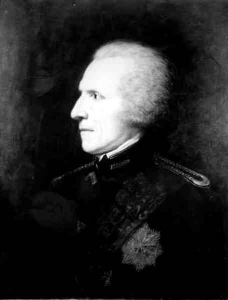Portrait of Sir Benjamin Thompson (1753-1814) à École anglaise de peinture