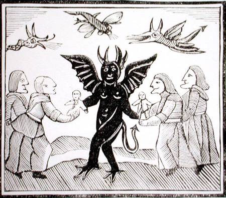 Presenting Children to the Devil à École anglaise de peinture