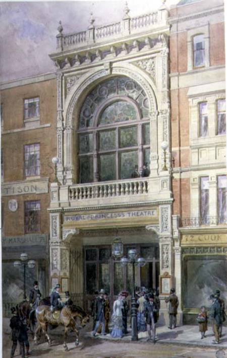 The Royal Princess's Theatre à École anglaise de peinture