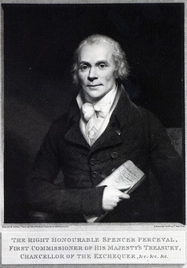 Spencer Perceval (1762-1812) à École anglaise de peinture