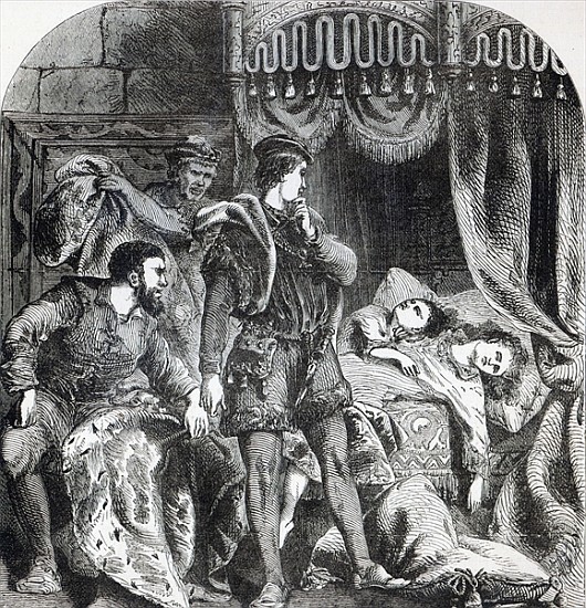 The Murder of the Princes in the Tower à École anglaise de peinture