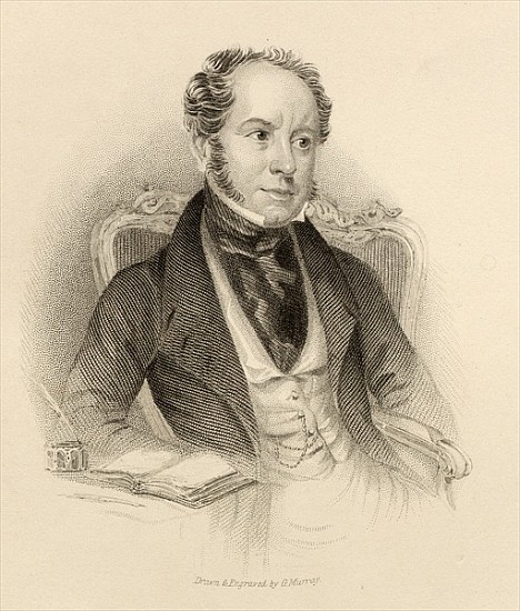 Theodore Hook, Esq.; engraved by G. Murray à École anglaise de peinture