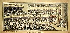 Covent Garden Theatre, 1786 (pen and ink with wash on paper)