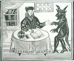 Dr. Faustus in Counsel with the Devil