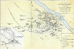 Plan of the Battle of Cawnpoor, 6th December 1857; engraved by Guyot & Wood, pub.William Mackenzie, 