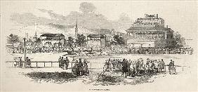 Shrewsbury Races, from ''The Illustrated London News'', 24th May 1845