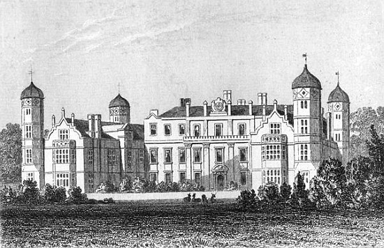 View of Cobham Hall à École anglaise de peinture