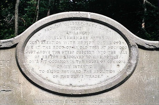 Wilberforce Memorial Seat, Keston à École anglaise de peinture