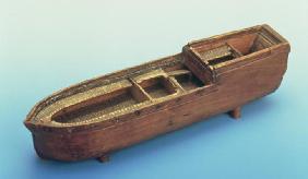 Model of the slave ship 'Brookes' used by William Wilberforce in the House of Commons to demonstrate