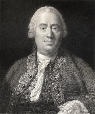 David Hume (1711-76) (engraving) à Ecole anglaise, (19ème siècle)