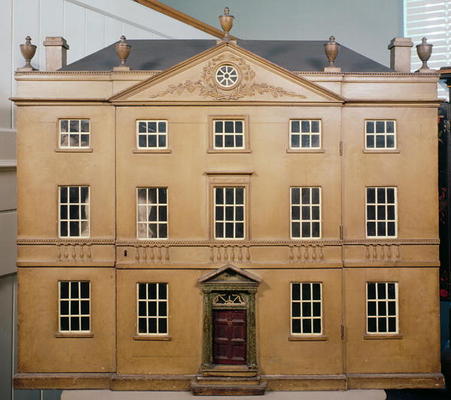 Doll's house, Neo-Classical Adam Style, c.1810 (mixed media) à Ecole anglaise, (19ème siècle)