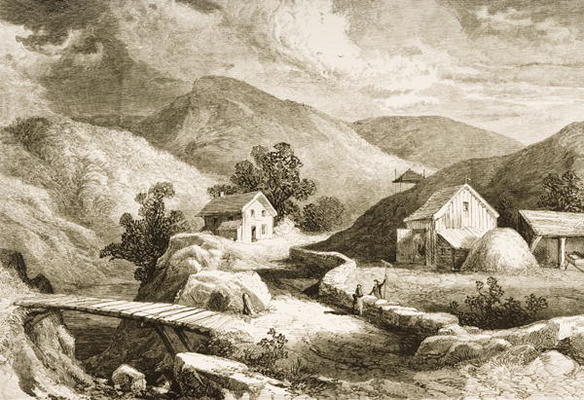 Hills of New England, c.1870, from 'American Pictures', published by The Religious Tract Society, 18 à Ecole anglaise, (19ème siècle)