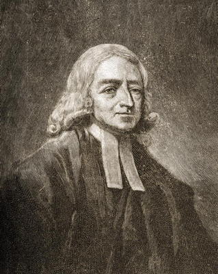 John Wesley (1703-91) (engraving) à Ecole anglaise, (19ème siècle)
