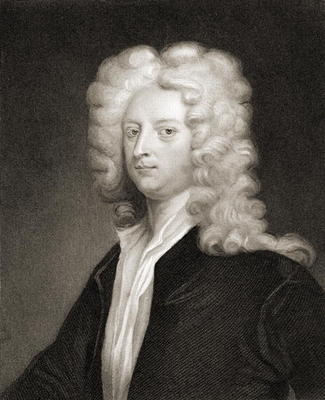 Joseph Addison (1672-1719), from 'Gallery of Portraits', published 1833 (engraving) à Ecole anglaise, (19ème siècle)