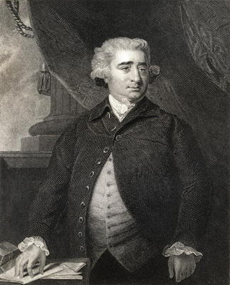 Portrait of Charles James Fox (1749-1806) (engraving) à Ecole anglaise, (19ème siècle)