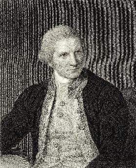 James Cook (1728-79) from 'The Gallery of Portraits', published 1833 (engraving)