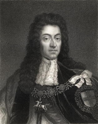 William III (1650-1702) Prince of Orange and King of England, from 'The Gallery of Portraits', publi à Ecole anglaise, (19ème siècle)