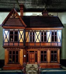 Doll's house purchased and furnished by Queen Mary, made by Ascroits of Liverpool, c.1920 (mixed med