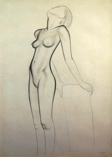Nude, 1927 (pencil on paper)  à Eric Gill